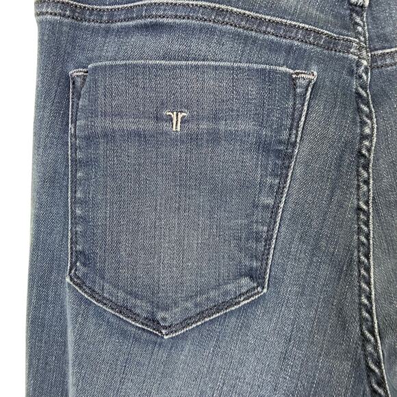 Robert Rodriguez Sz 29 Tall Charleston Skinny Boot Jeans Dark Wash Stretchy Y2K - Picture 16 of 16
